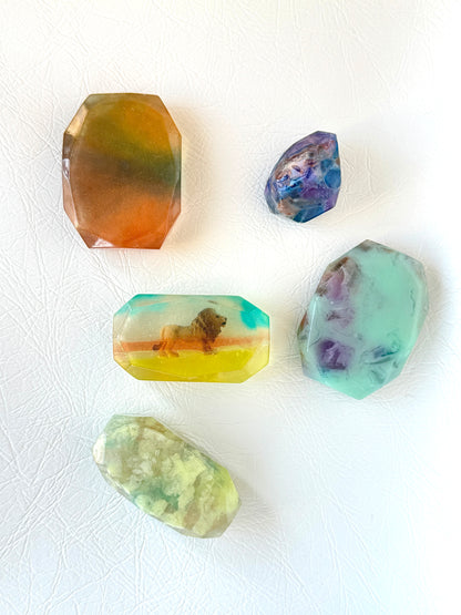 Assorted Gemsoap with a Lion (5 pc)