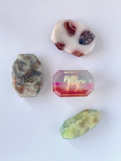 Assorted Gemsoap with a Pegasus (4 pc)